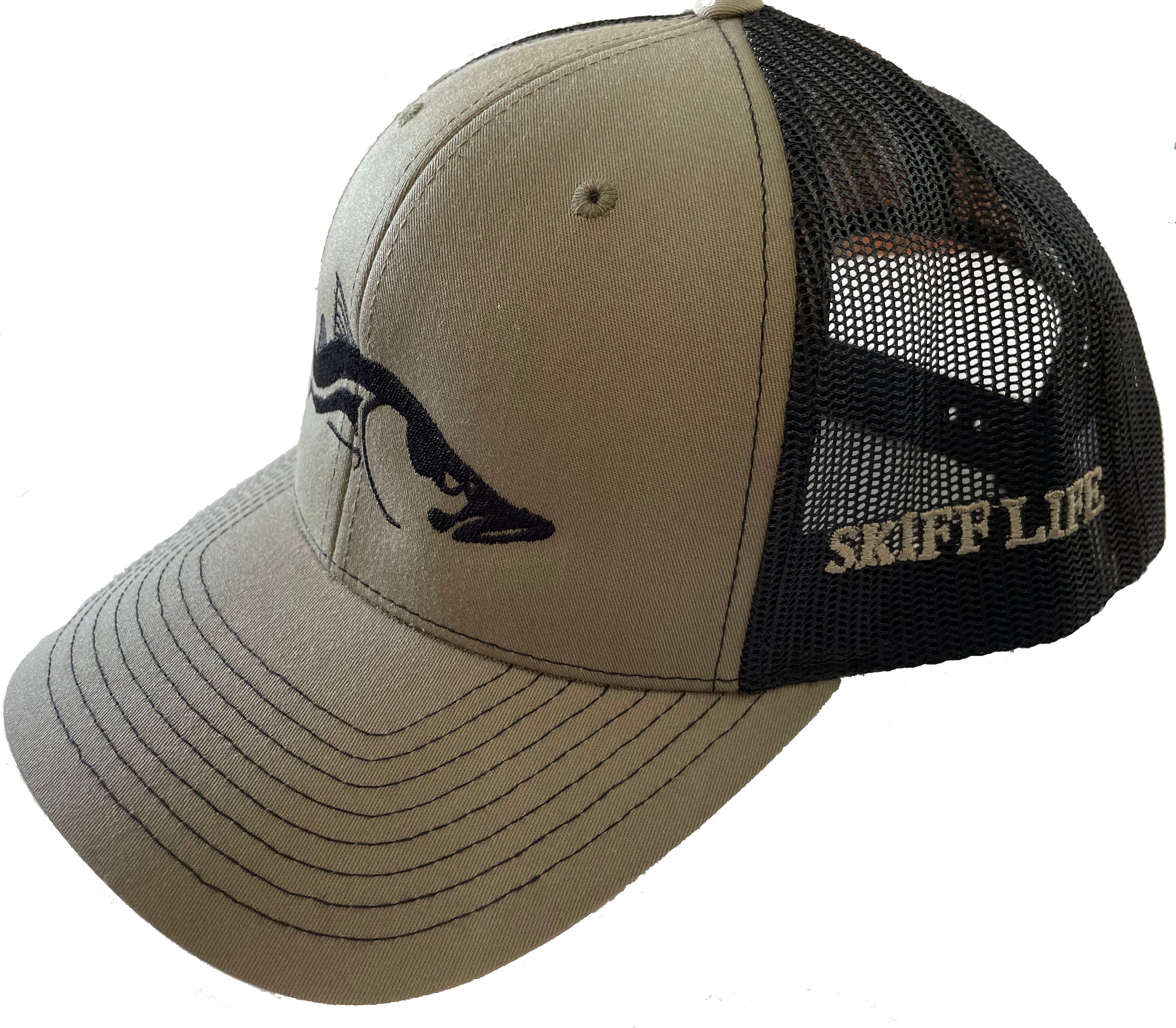 Snook Olive/Loden with Black Meshback RICHARDSON Trucker Hats by Skiff
