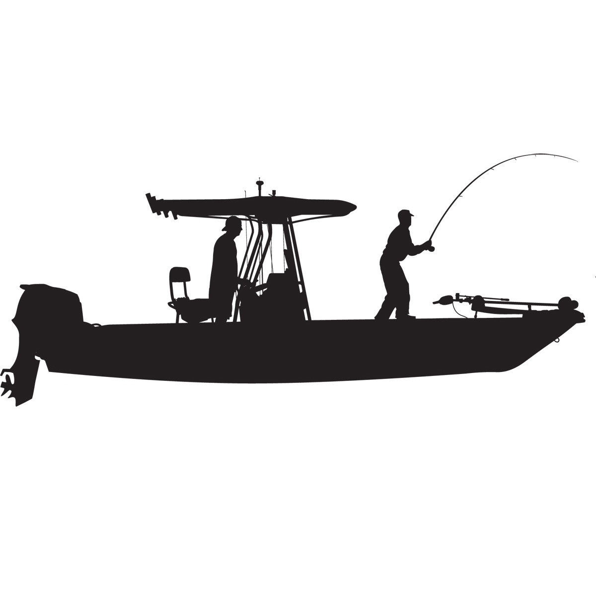 Boat Decal Sticker Collection of durable, weatherproof designs to personalize your boat and show your love for fishing.