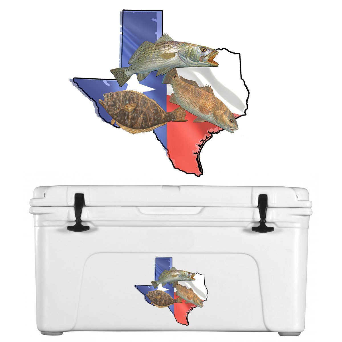 Texas Decals - Skiff Life