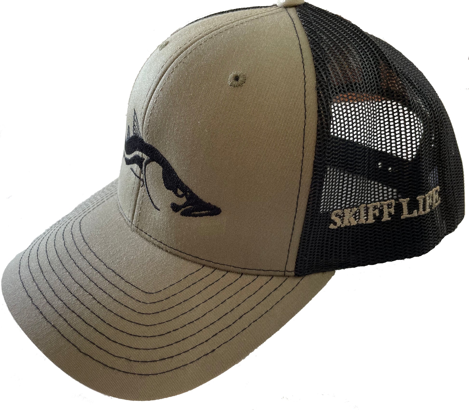 Snook Olive/Loden with Black Meshback RICHARDSON Trucker Hats by Skiff –  Skiff Life