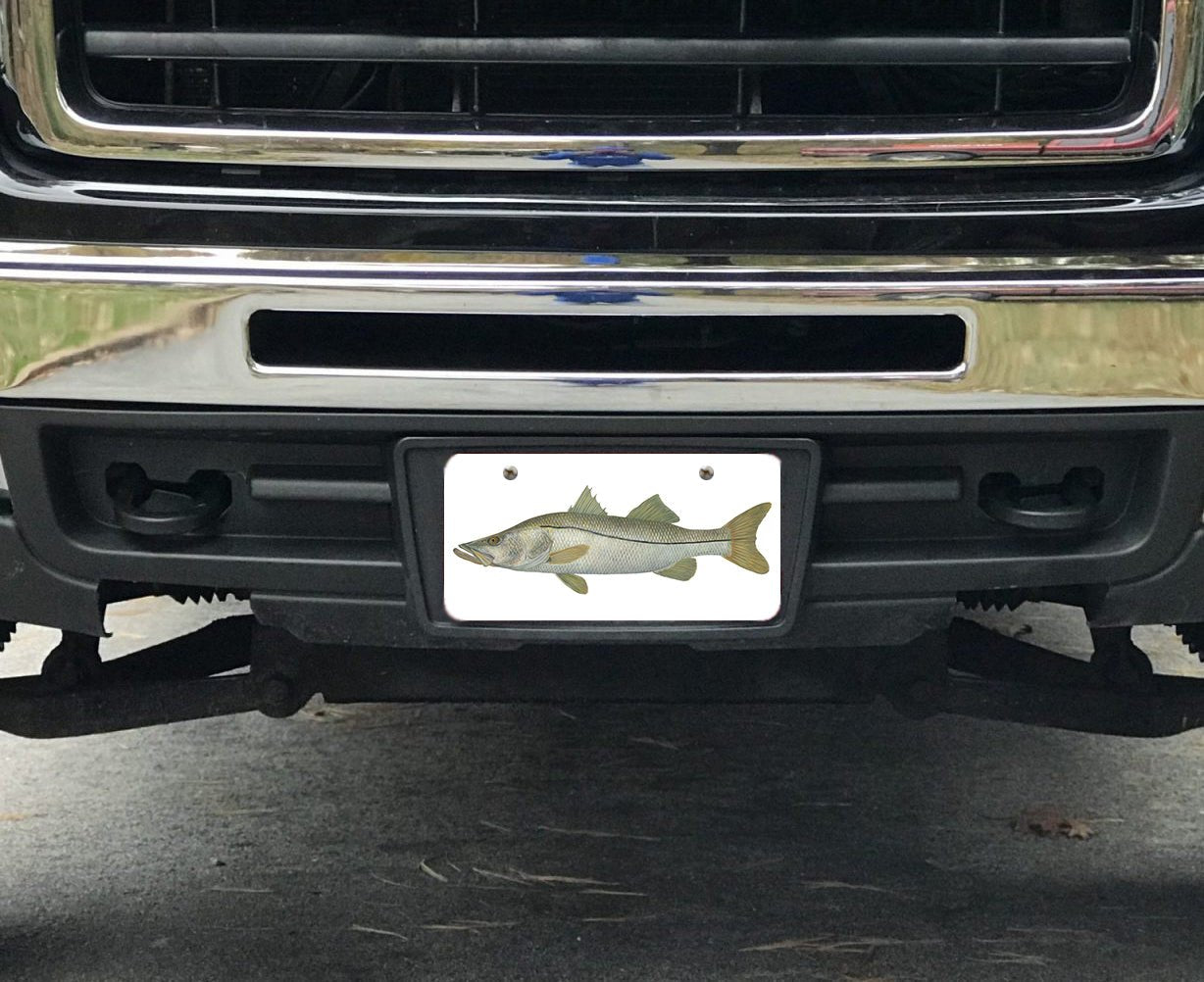 Custom Fishing License Plate Covers | Personalized Fish License Tag Frames for Cars, Trucks, SUVs - Skiff Life