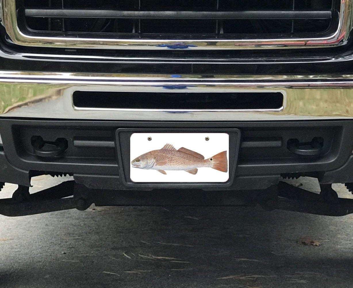 Custom Fishing License Plate Covers | Personalized Fish License Tag Frames for Cars, Trucks, SUVs - Skiff Life