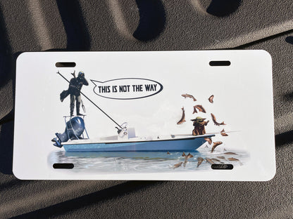 Custom Fishing License Plate Covers | Personalized Fish License Tag Frames for Cars, Trucks, SUVs - Skiff Life