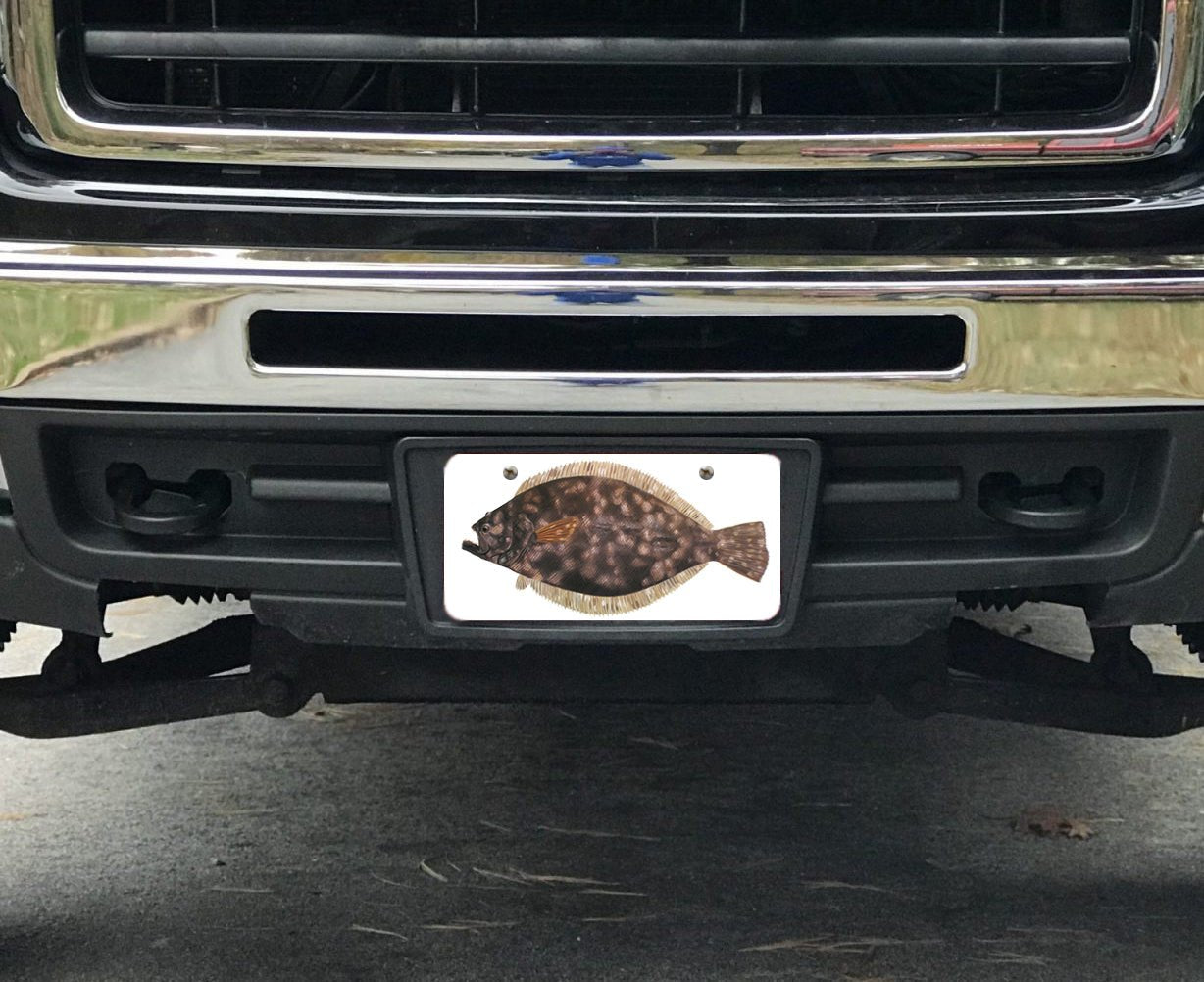 Custom Fishing License Plate Covers | Personalized Fish License Tag Frames for Cars, Trucks, SUVs - Skiff Life