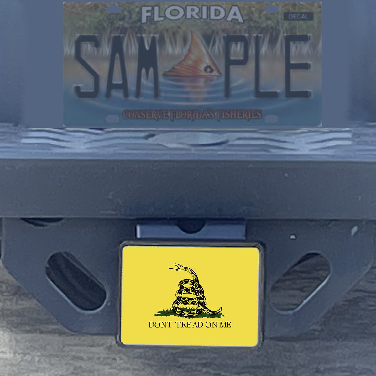 Custom Trailer Hitch Covers - Skiff Life