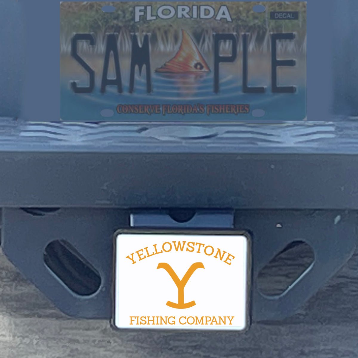 Custom Trailer Hitch Covers - Skiff Life