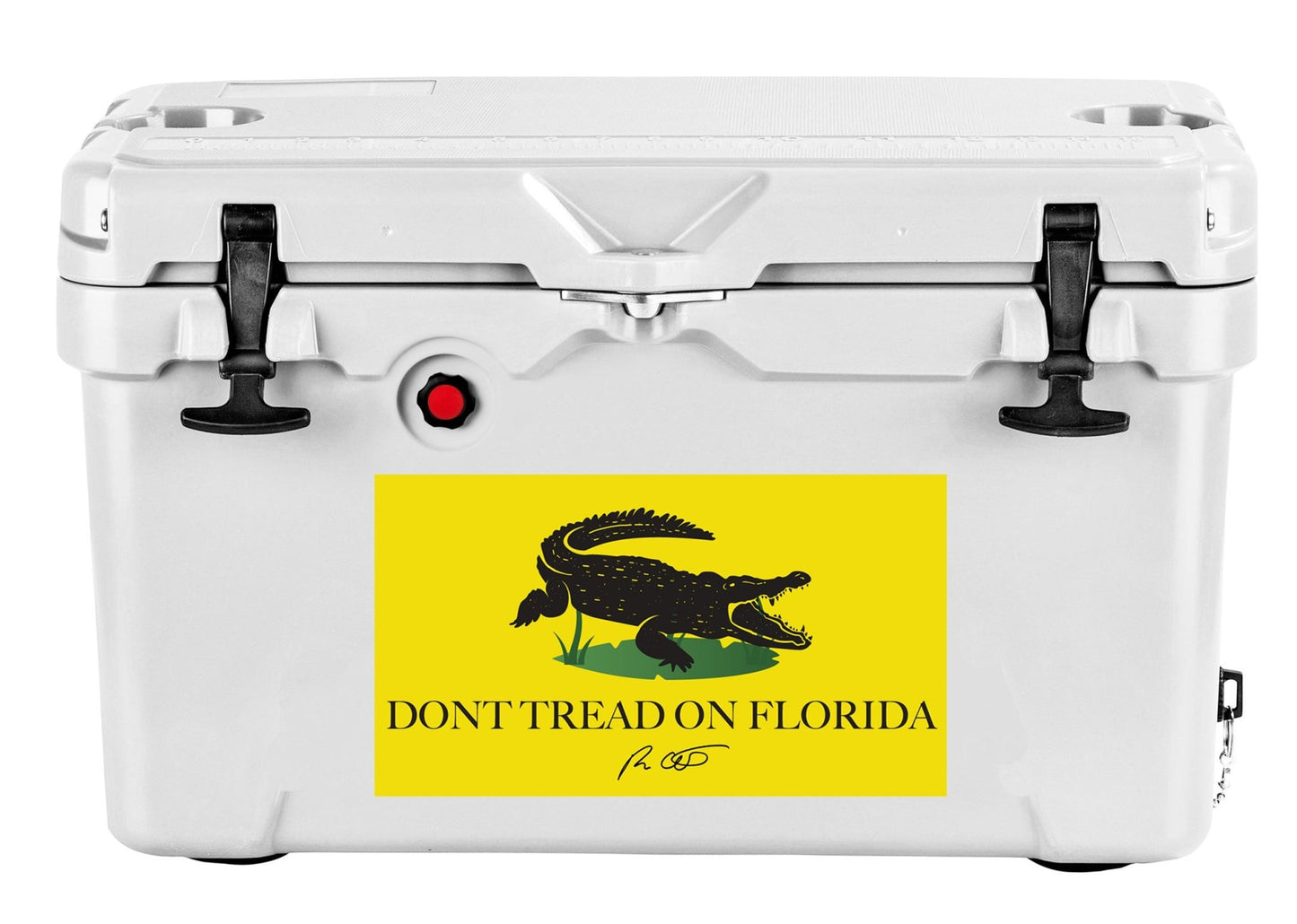 Don't Tread on Florida Decal Sticker - Skiff Life