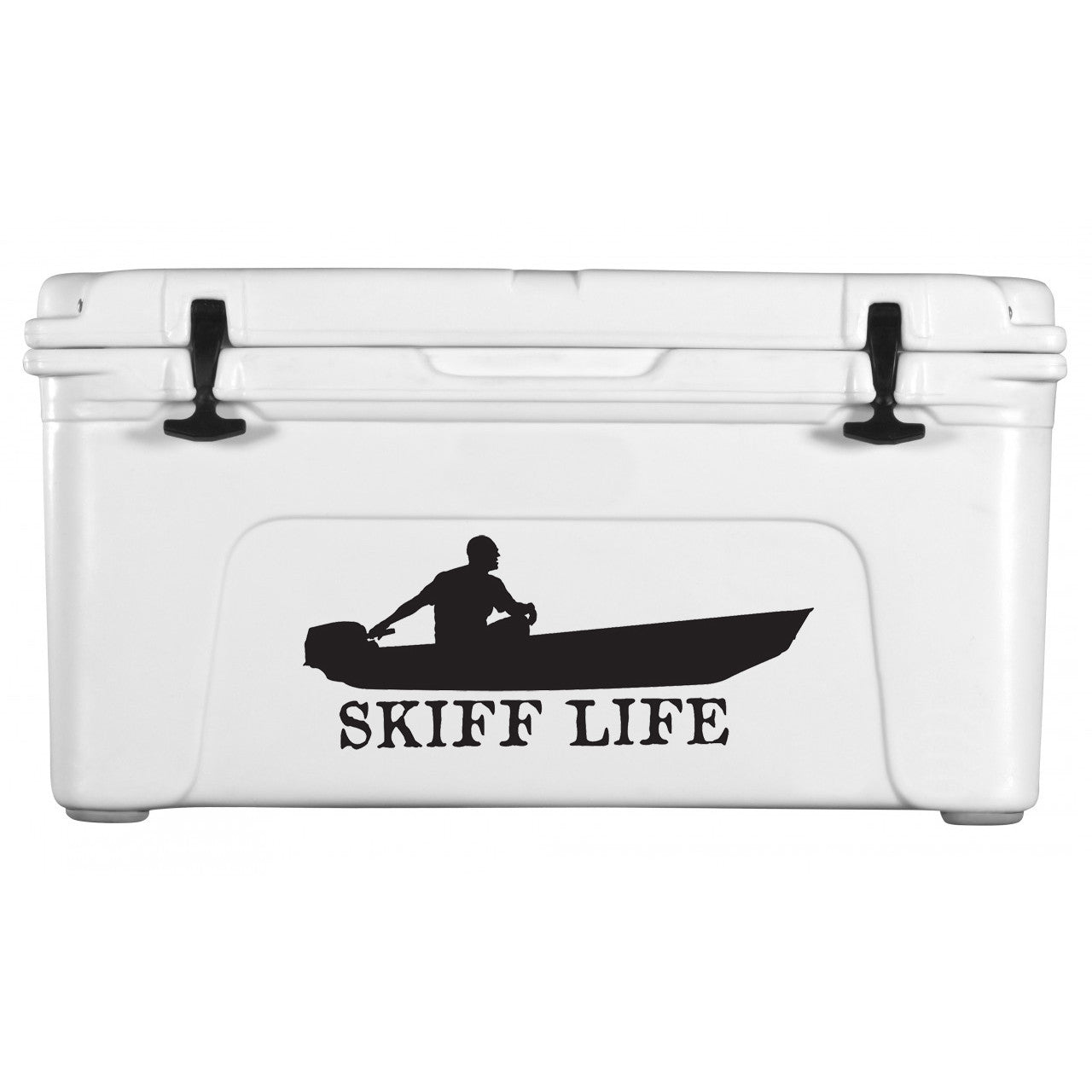 Jon Boat Decals Aluminum Boat 8X3 Outdoor Vinyl Sticker - Skiff Life