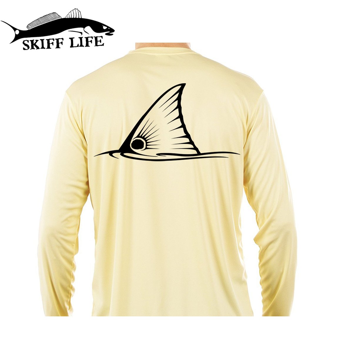 Kids Fishing Shirts Tailing Redfish - Skiff Life