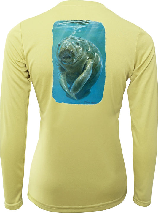 Manatee TShirt for Women by Skiff Life - Skiff Life