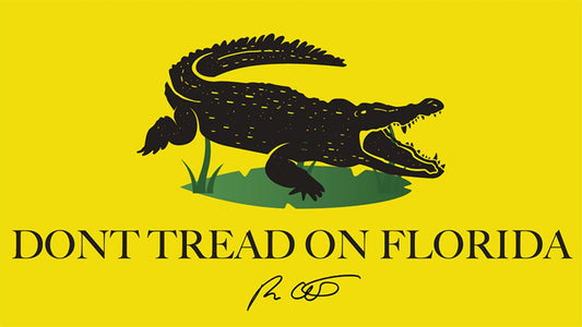 Mini Don't Tread on Florida Decal Sticker - Skiff Life