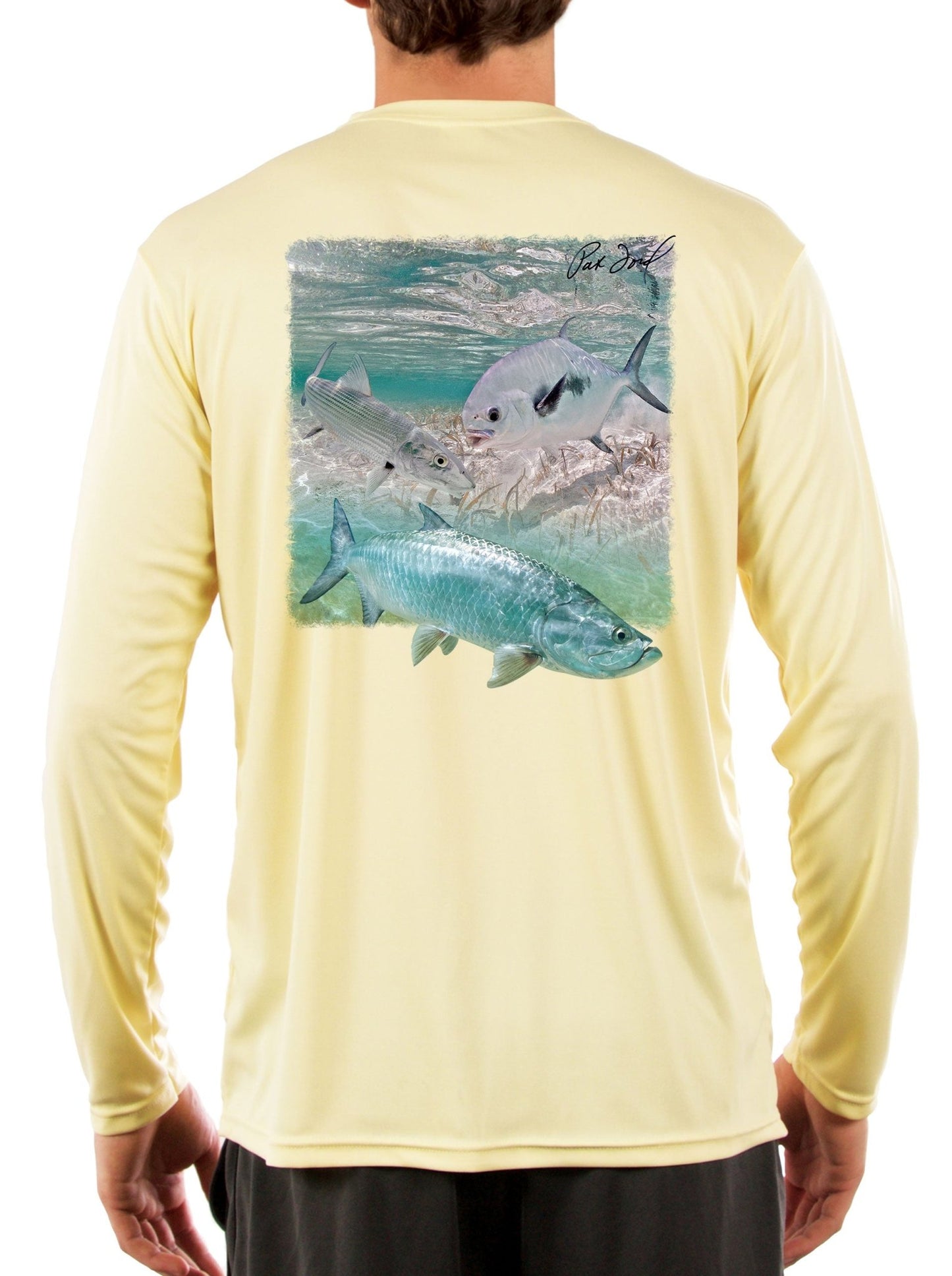 Pat Ford Key West Slam Tarpon Bonefish & Permit Fishing Shirt - Skiff Life