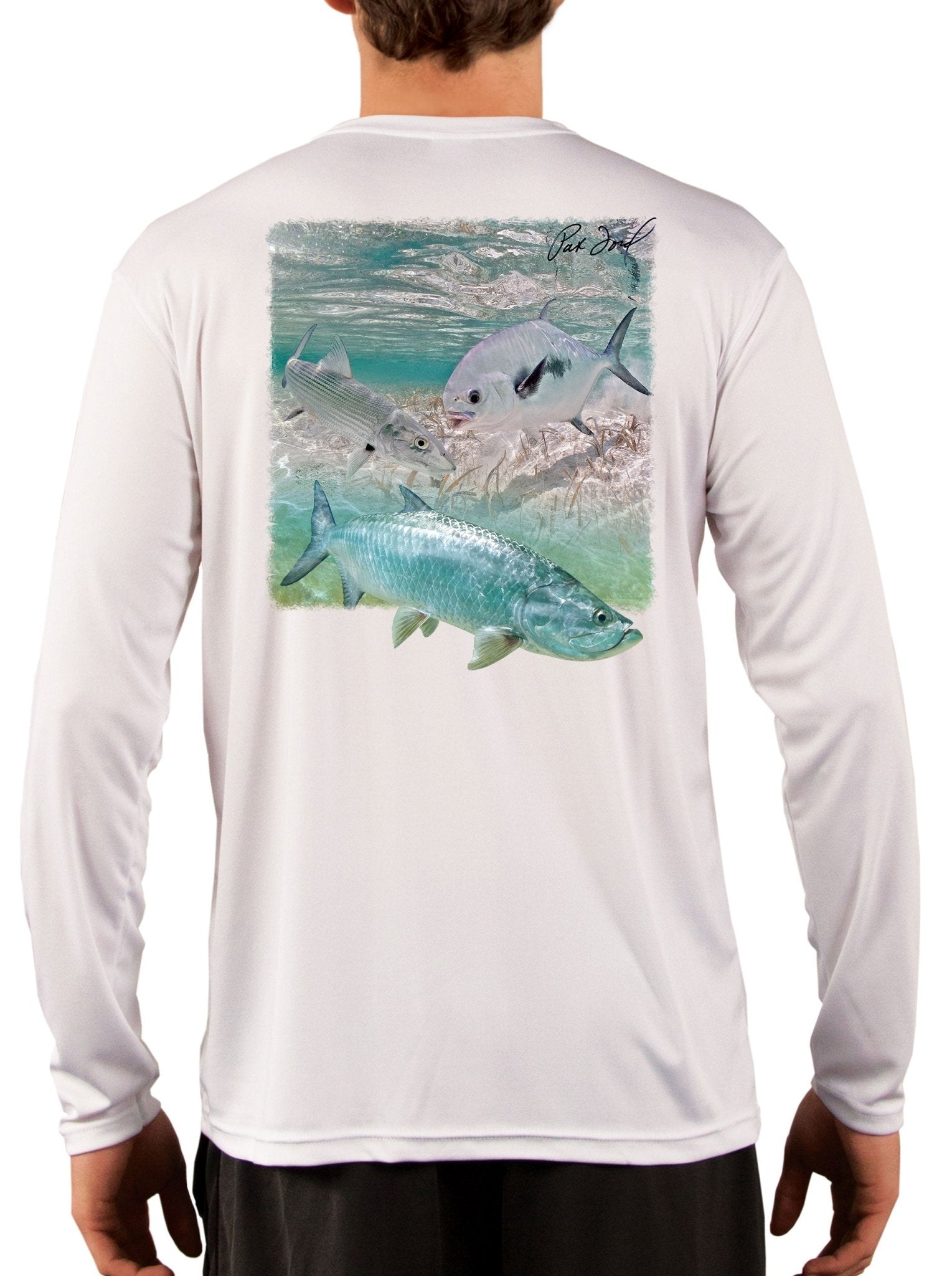 Pat Ford Key West Slam Tarpon Bonefish & Permit Fishing Shirt - Skiff Life