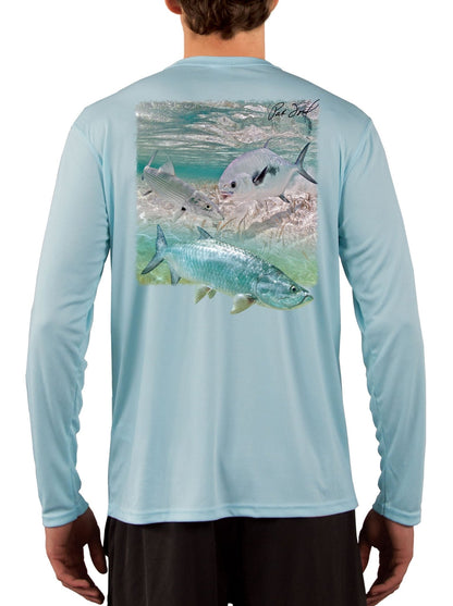 Pat Ford Key West Slam Tarpon Bonefish & Permit Fishing Shirt - Skiff Life