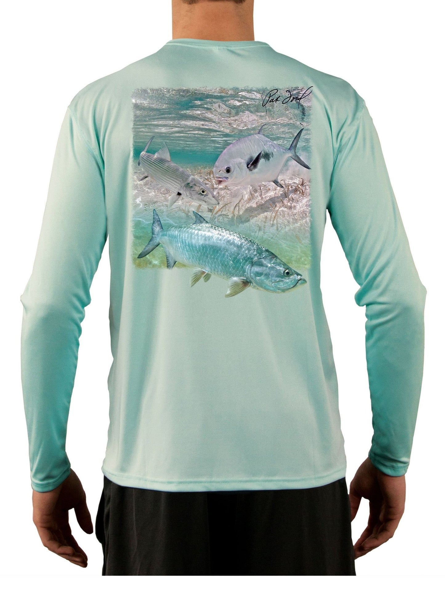 Pat Ford Key West Slam Tarpon Bonefish & Permit Fishing Shirt - Skiff Life