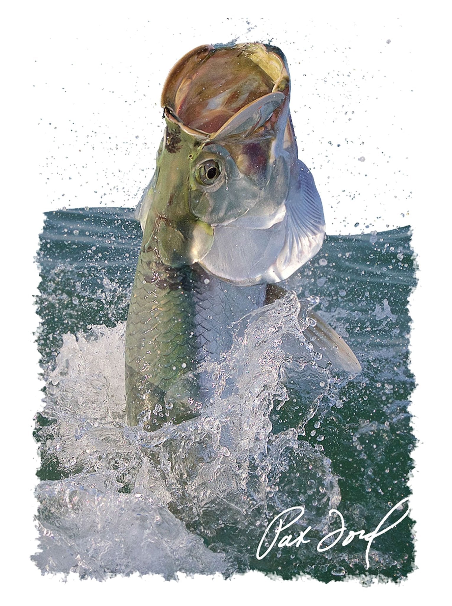 Pat Ford Tarpon Rising Fishing Shirt - Skiff Life