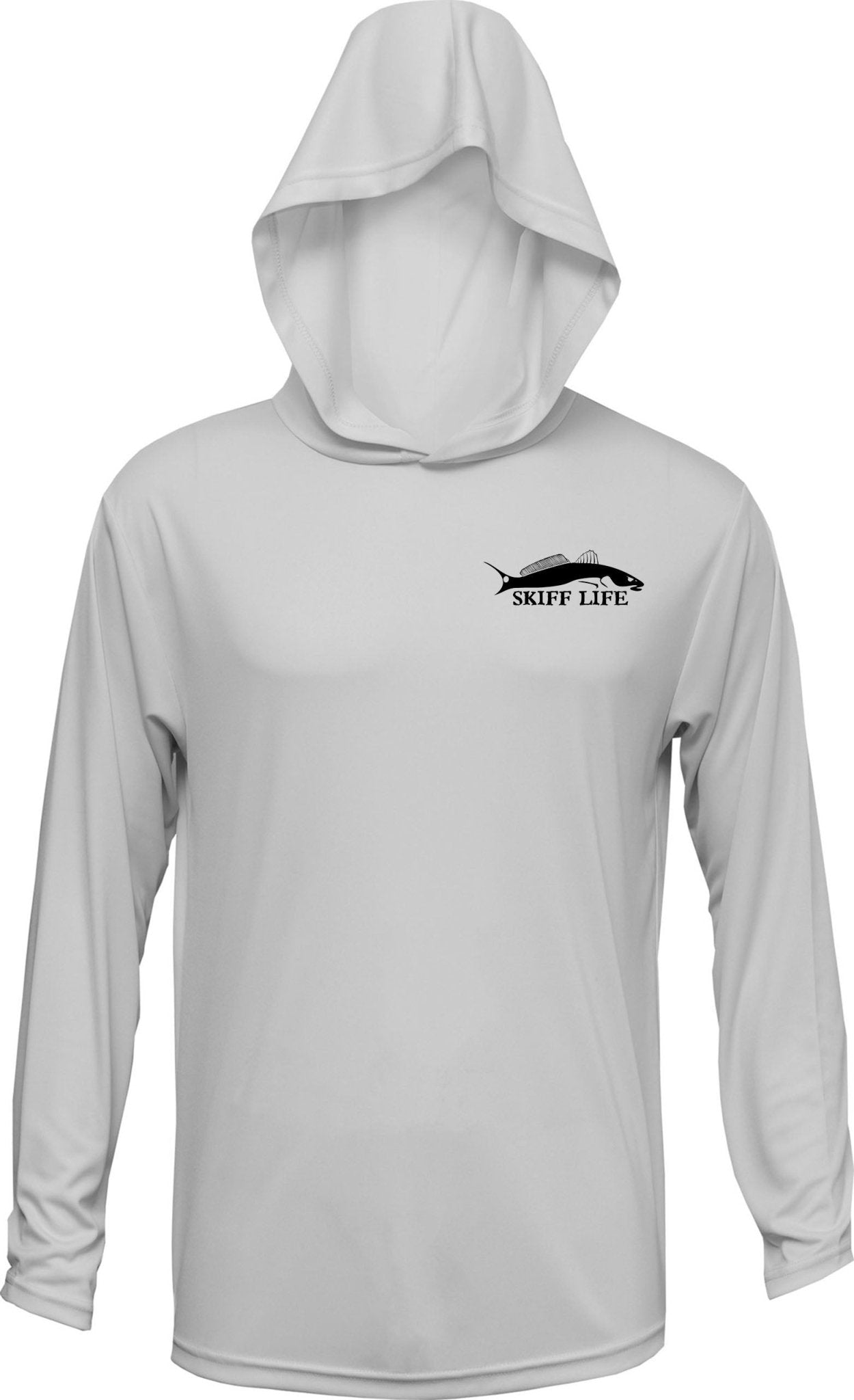 Redfish Fishing Hoodie optional Flag Sleeve