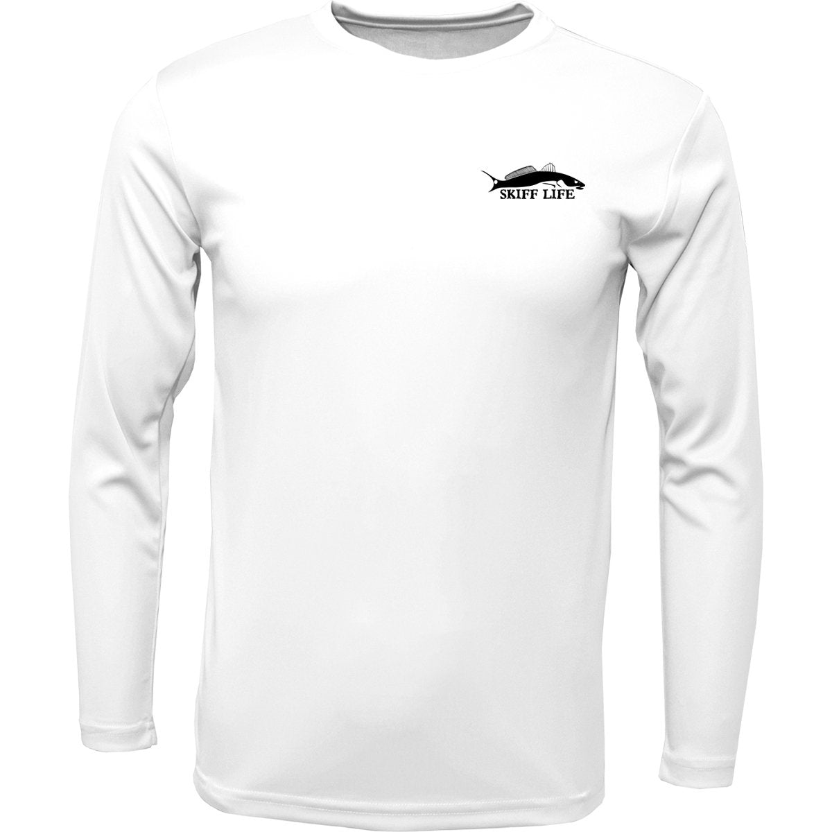 Redfish Louisiana Fishing Shirt with Flag Sleeve - Skiff Life