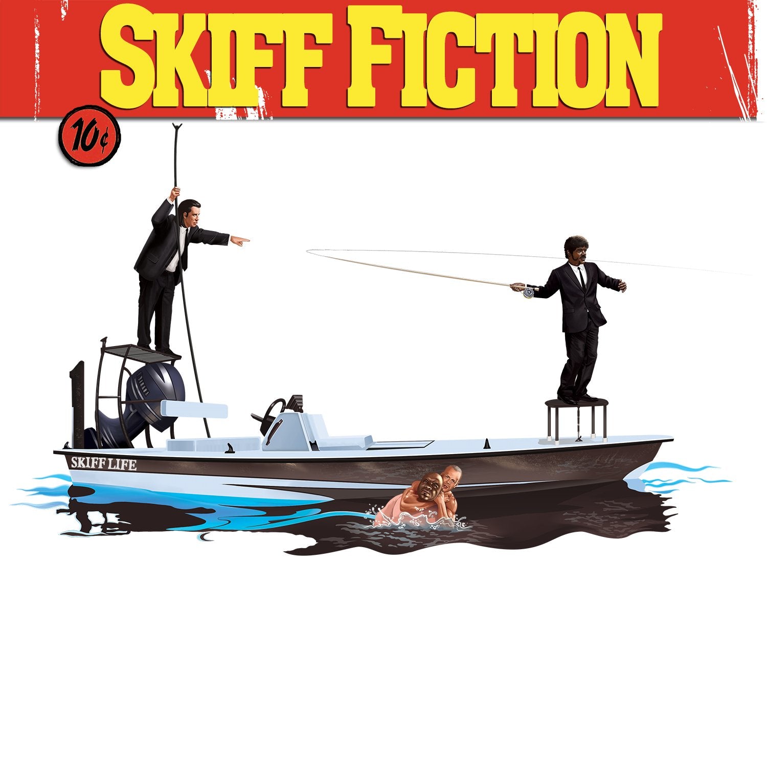 Skiff Fiction Fishing Shirt - Skiff Life