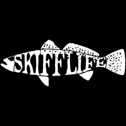 Skiff Life Speckled Sea Trout UV - Protected Vinyl Weakfish Sticker for Boats, Trucks, Coolers - Skiff Life