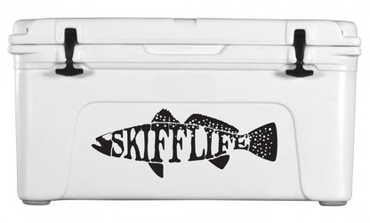 Skiff Life Speckled Sea Trout UV - Protected Vinyl Weakfish Sticker for Boats, Trucks, Coolers - Skiff Life