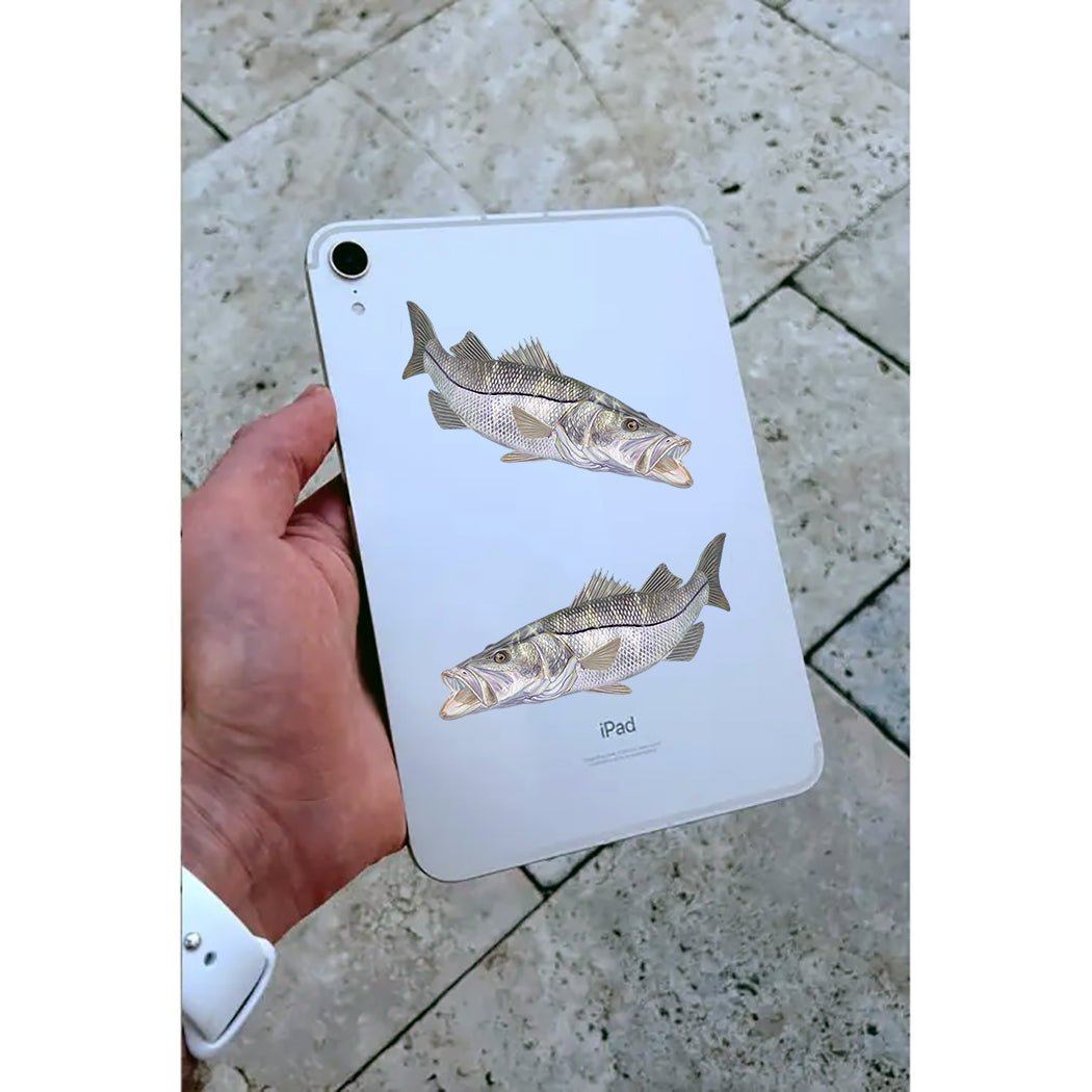 Snook Mangrove Monster Mini Fish Stickers - Skiff Life