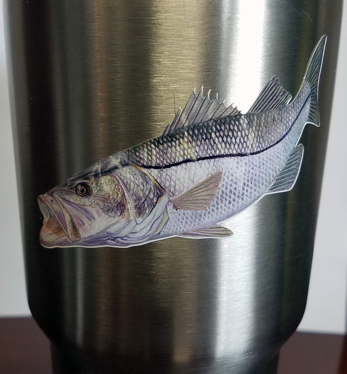 Snook Mangrove Monster Mini Fish Stickers - Skiff Life