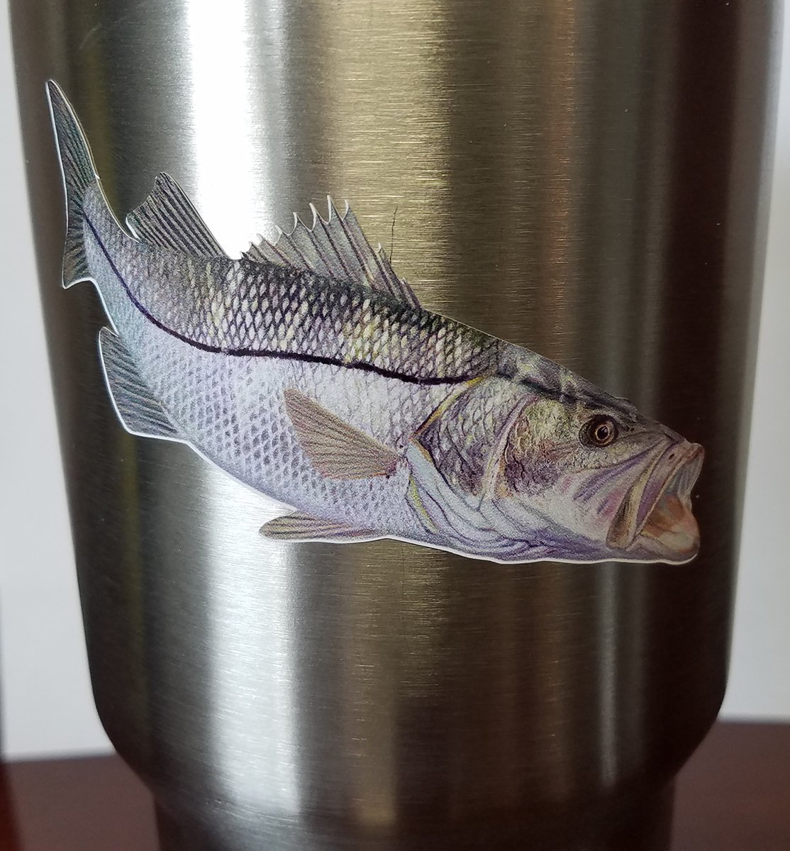 Snook Mangrove Monster Mini Fish Stickers - Skiff Life