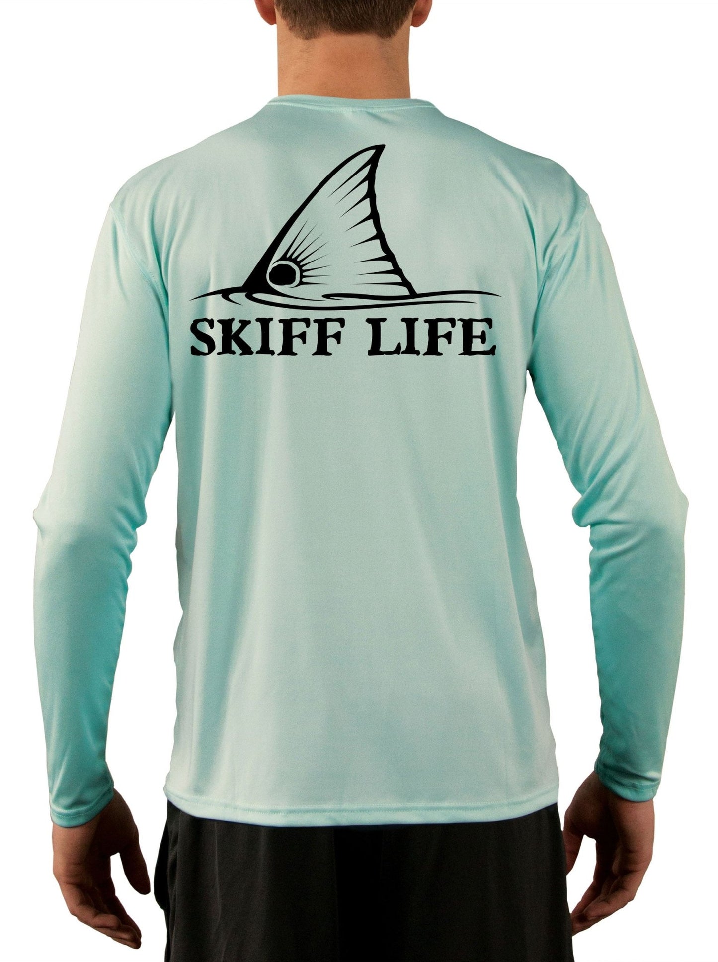 Tailing Redfish Fishing Shirts For Men Red Drum Apparel - Skiff Life