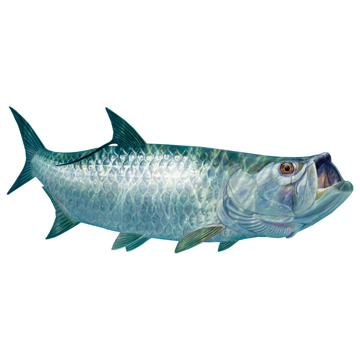 Tarpon Sticker By Randy McGovern - Skiff Life