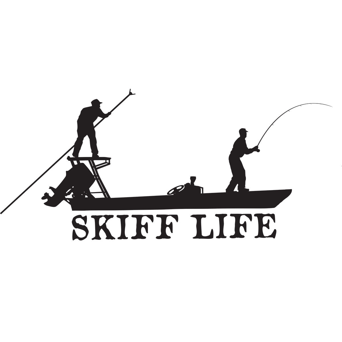 Technical Poling Skiff Fishing Shirt by Skiff Life - Skiff Life