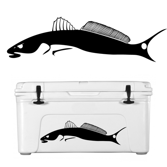 Sunset Graphics & Decals Fly Fishing Lure Hook Tackle Decal Sticker Car  Vinyl | Cars Trucks Vans Walls Laptop | White | 4 inches | SGD000164