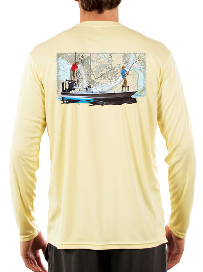 Jacksonville Fishing Poling Skiff Fishing Shirt - Skiff Life